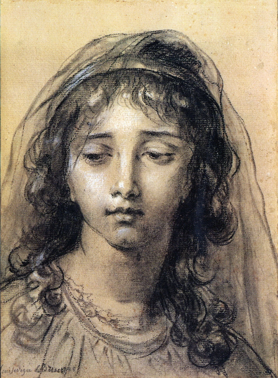 Ritratto di giovane donna con il velo - Louvre, Parigi